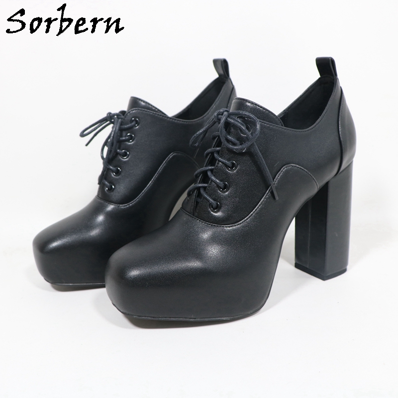Sepatu Pump Gaya Unisex Sorber - Pump Heel Block ulasan dan harga