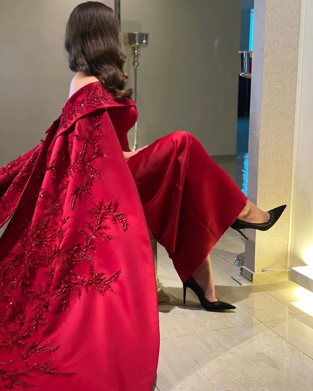 Gaun Selubung Panjang Pergelan - Women Formal Wear For Party ulasan dan harga