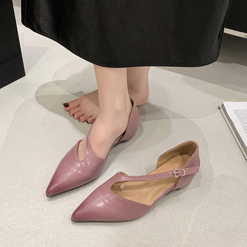 Sandal Wanita Model French Poi - Pump Heel Block ulasan dan harga