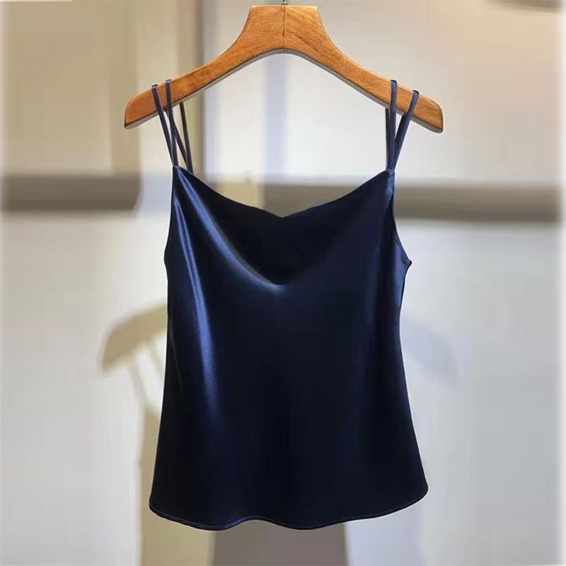 Kamisol Sutra Satin Seksi 2025 - Silk Camisole Work ulasan dan harga