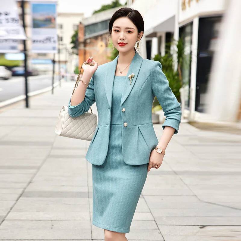 Setelan Bisnis Wanita Profesio - Women Formal Wear Stitching ulasan dan harga