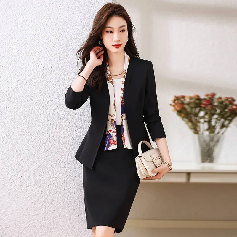 Setelan Bisnis Wanita Formal d - Women Formal Wear Coat ulasan dan harga