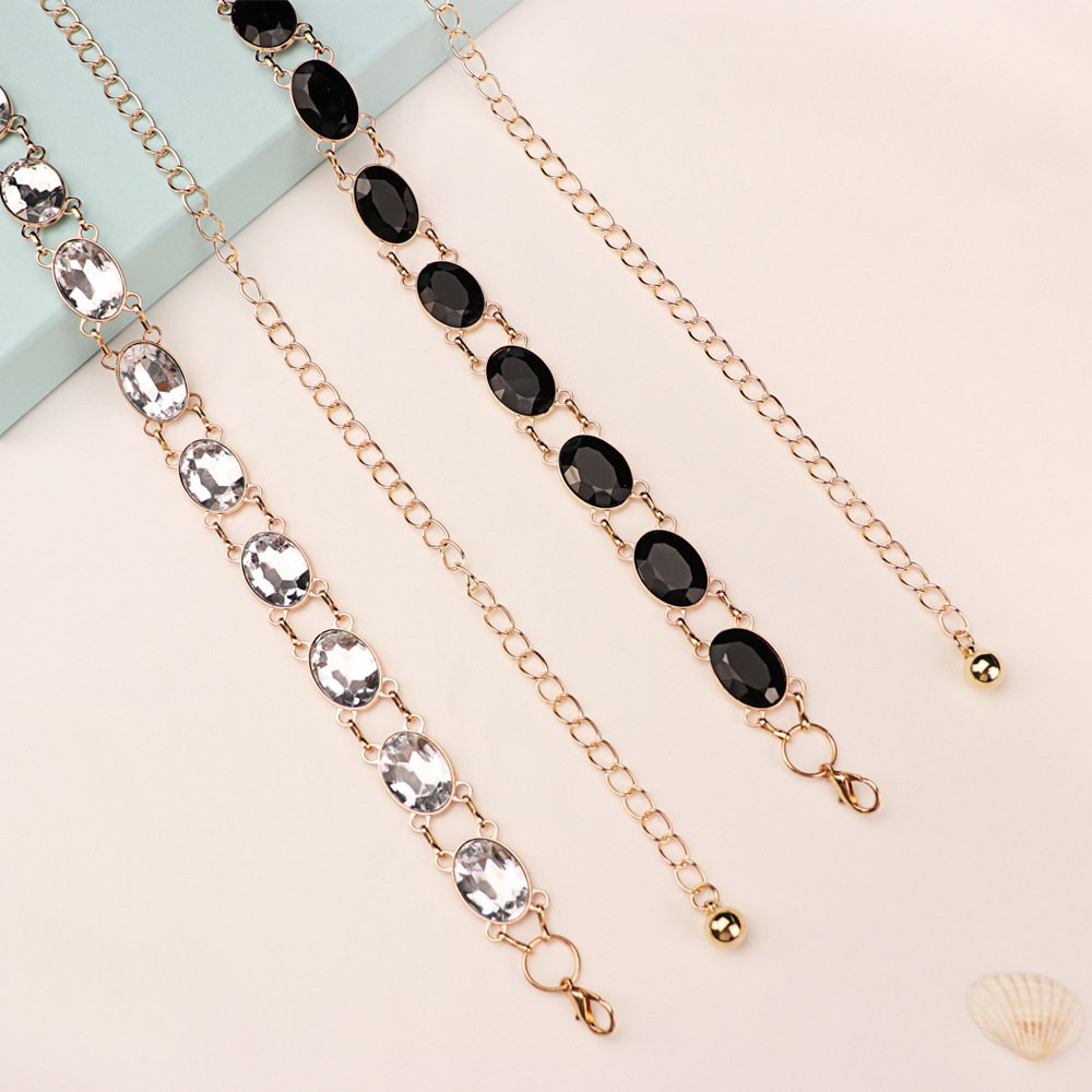 Rantai Pinggang Berlian Imitas - Formal Wear Jewelry For Women ulasan dan harga