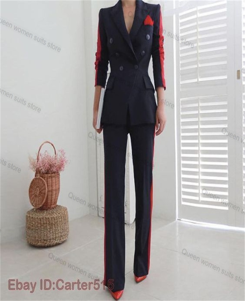 Setelan pakaian wanita, merah  - Women Formal Wear Coat ulasan dan harga