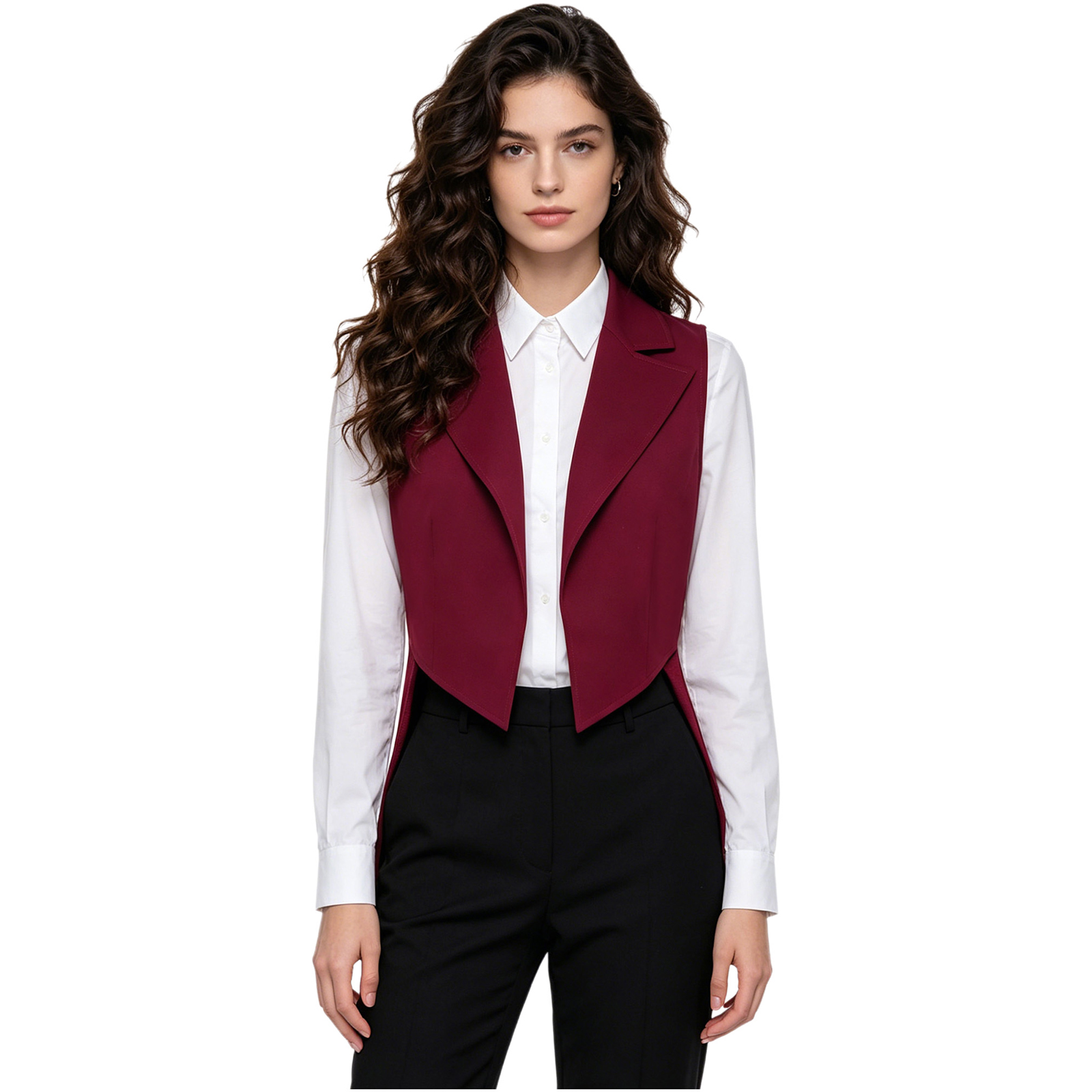 Jaket Tailcoat Vintage Wanita, - Women Formal Wear Stitching ulasan dan harga
