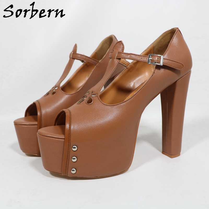 Sepatu Pump Wanita Sorbern Bro - Pump Heel Block ulasan dan harga